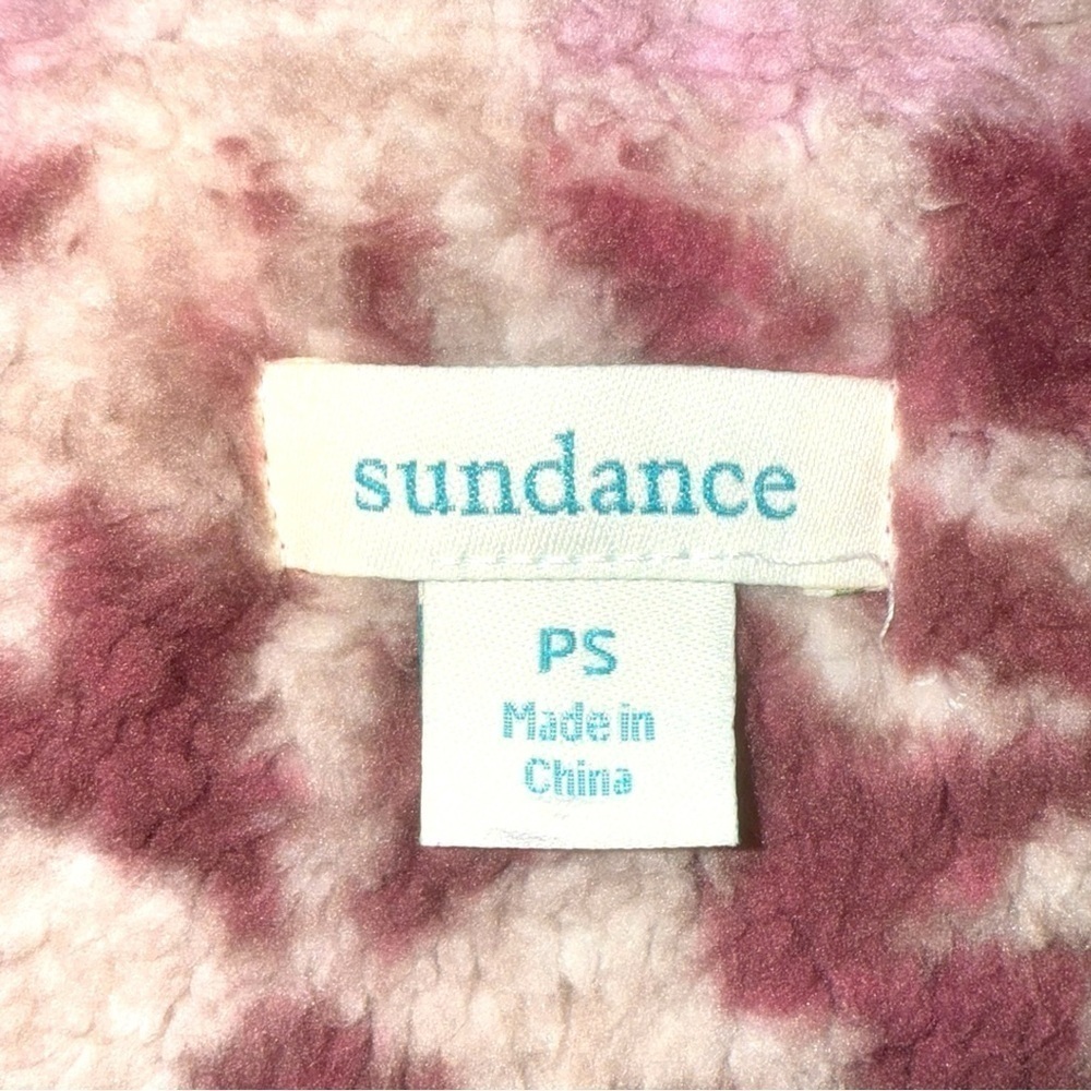 NWOT ▶️ Sundance ◀️ Heidi Sherpa fleece pullover PS - Picture 7 of 15